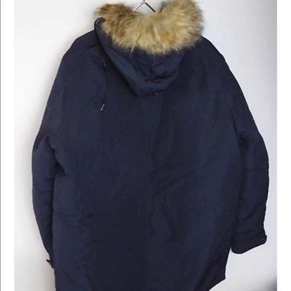 Lucky Brand North Ice Down Parka Faux Fur Trim NWT - Picture 2 of 8